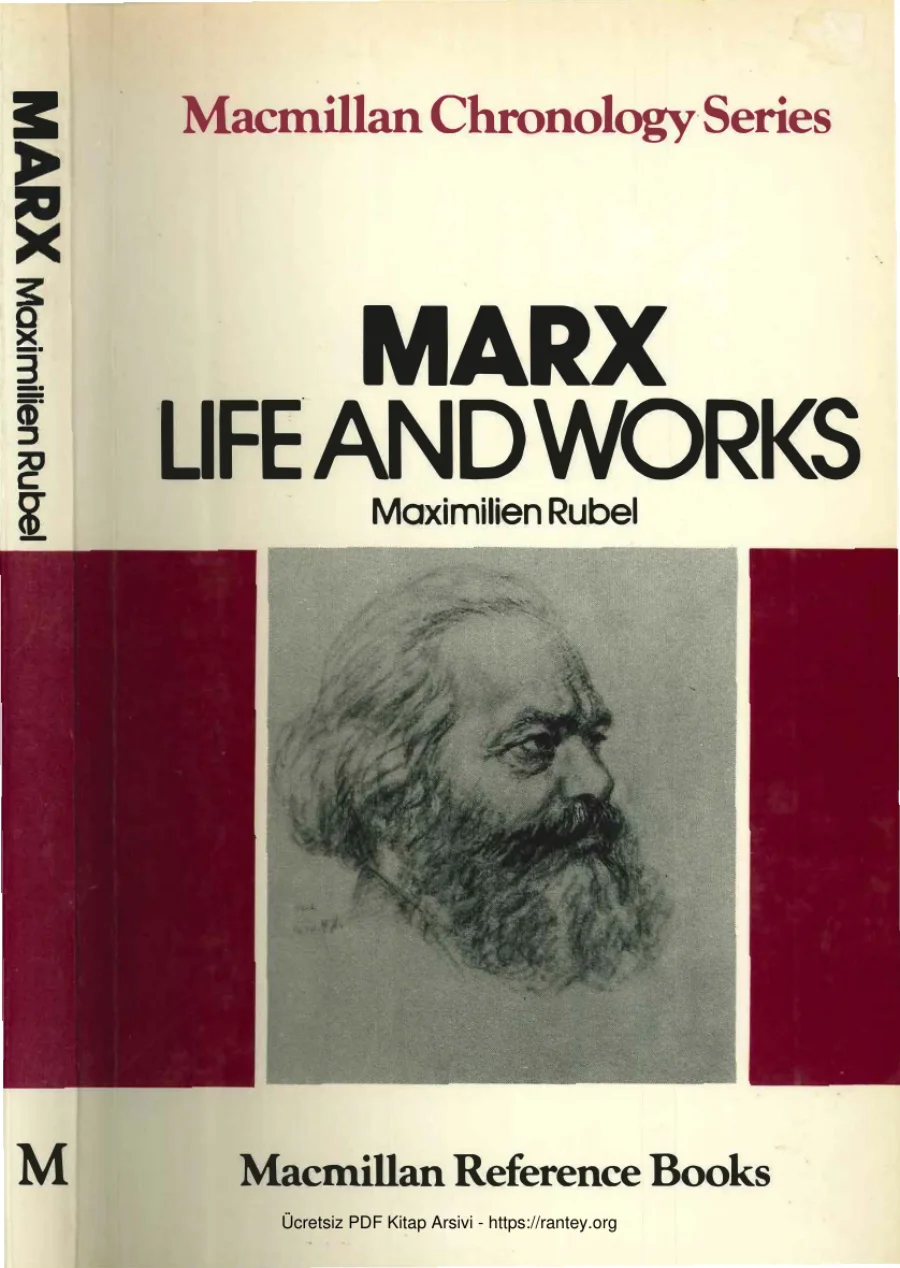 Marx Life And Works Macmillan Reference Books kapak görseli
