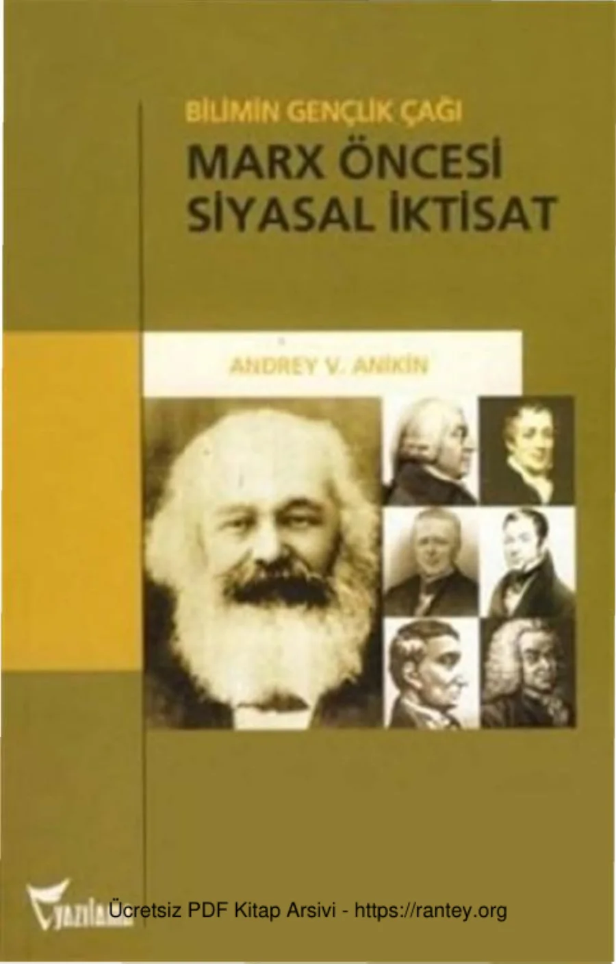 Marx Öncesi Siyasal İktisat Yazılama Yayınları kapak görseli