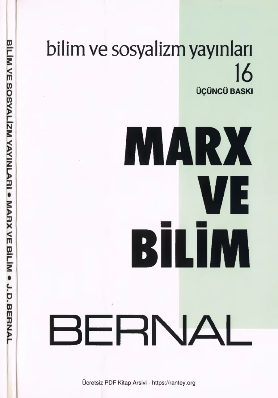 Marx ve Bilim kapak görseli