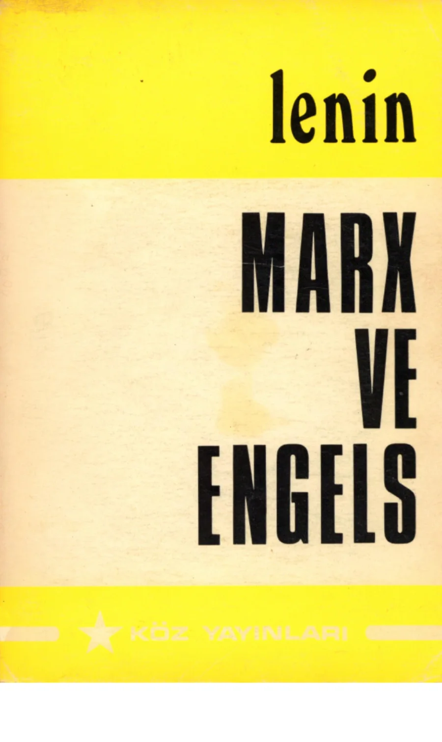 Marx ve Engels kapak görseli