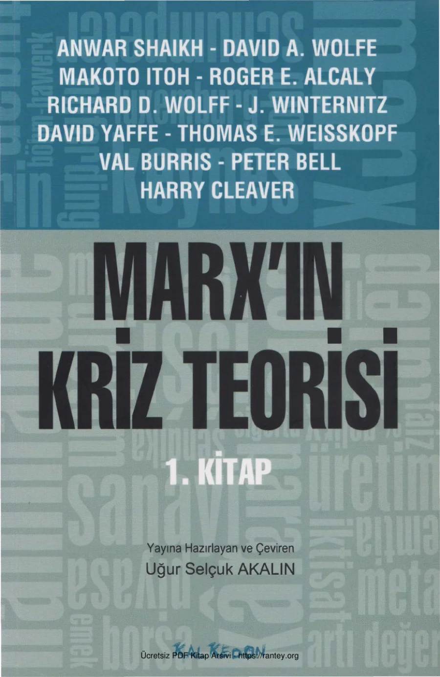 Marxın Kriz Teorisi 1 kapak görseli
