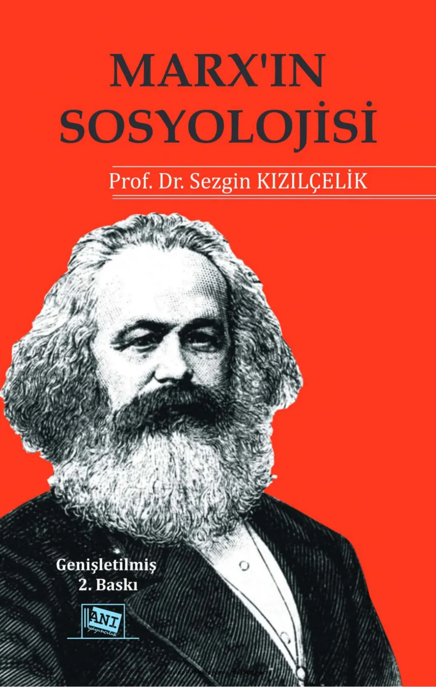 Marxın Sosyolojisi Anı Yayınları kapak görseli