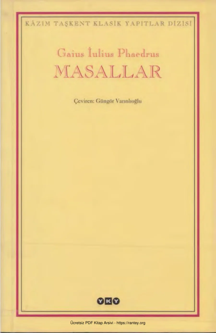 Masallar kapak görseli