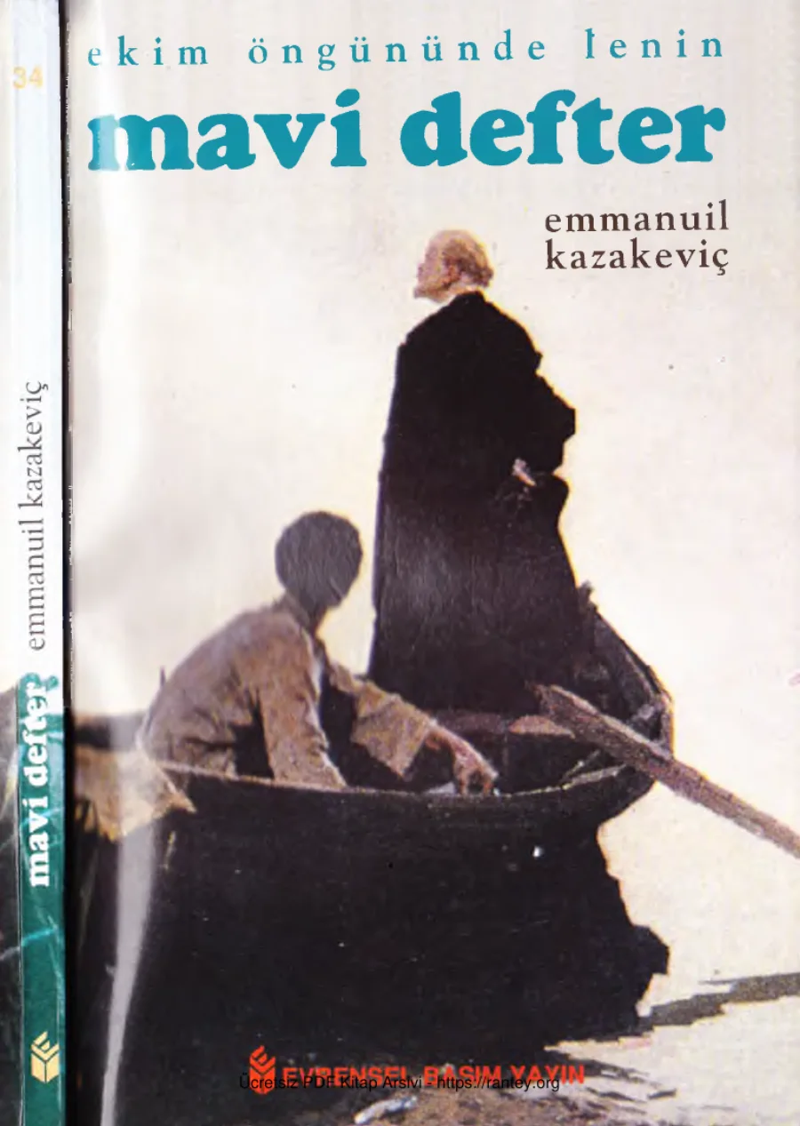 Mavi Defter Ekim Öngününde Lenin kapak görseli