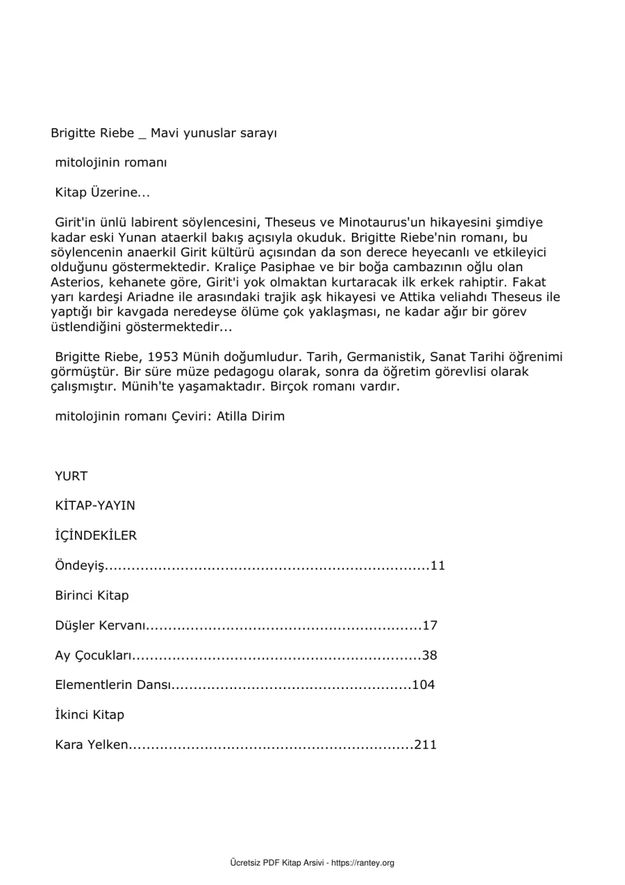 Mavi Yunuslar Sarayi kapak görseli