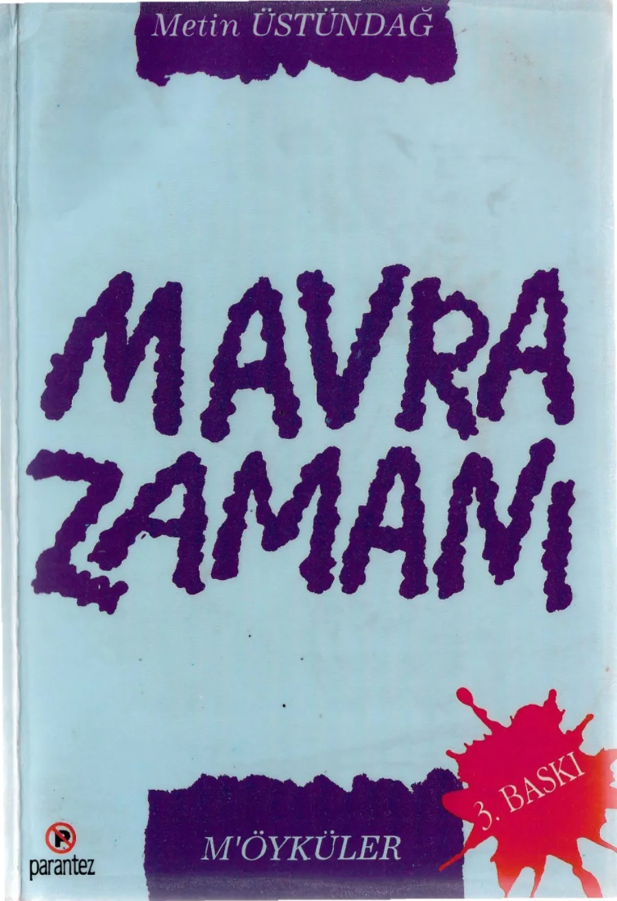 Mavra Zamanı kapak görseli