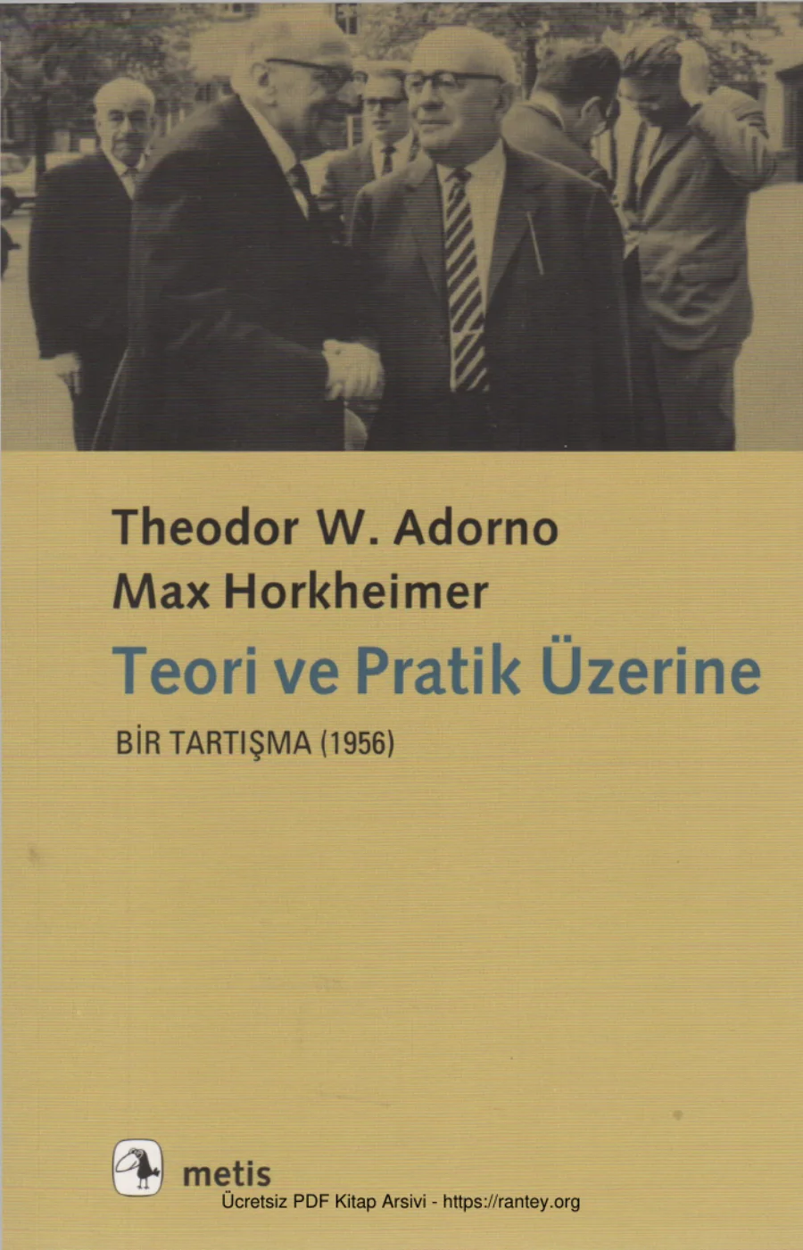 Max Horkheimer Teori ve Pratik Üzerine kapak görseli