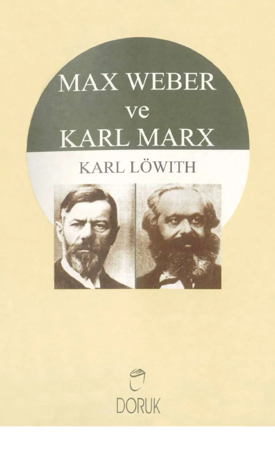 Max Weber ve Karl Marks kitap kapağı