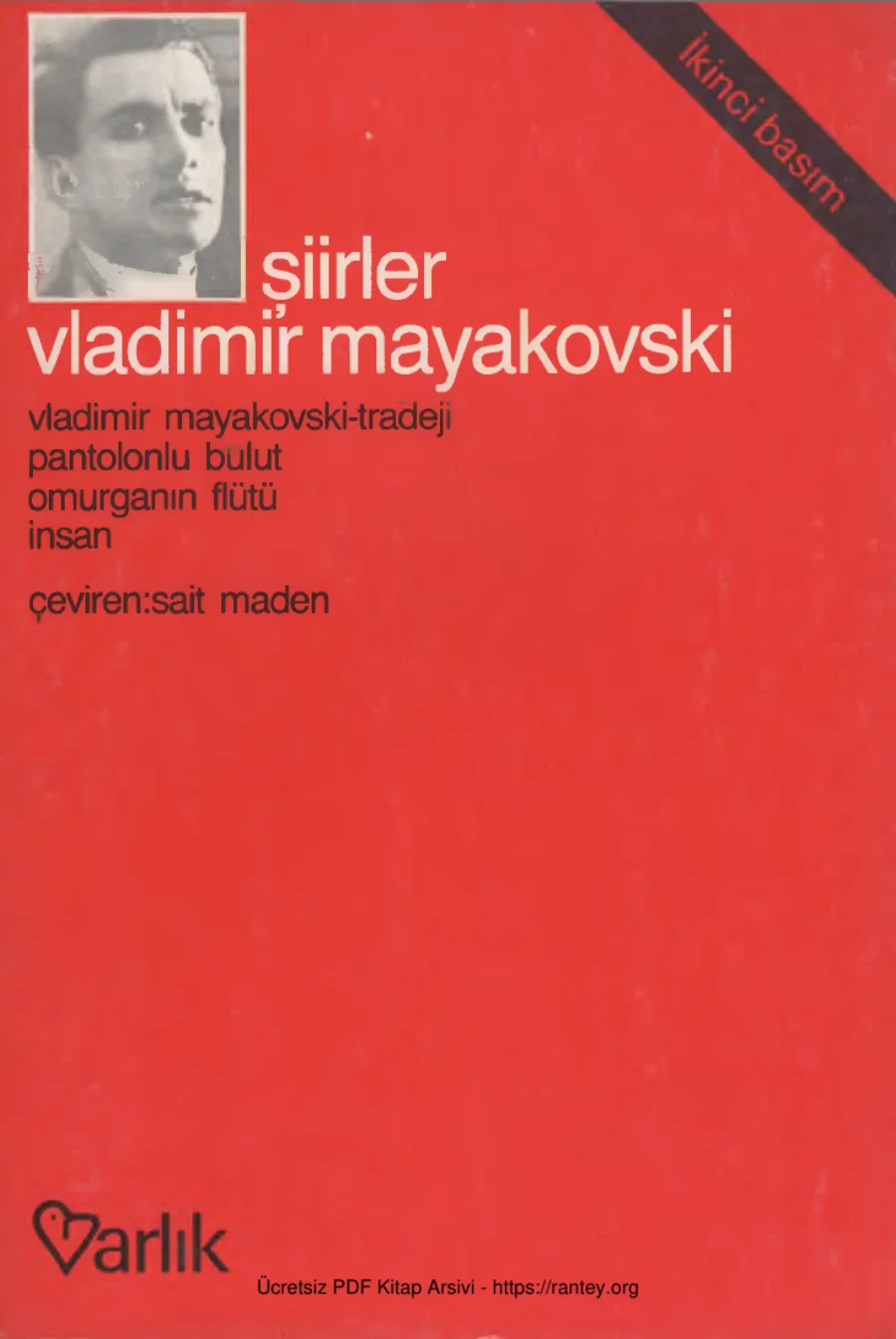 Mayakovski Şiirler kapak görseli