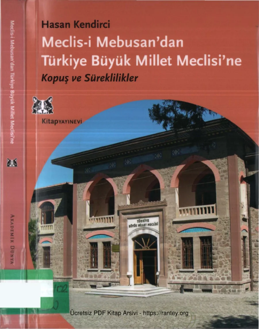 Meclis-i Mebusan'dan Türkiye Büyük Millet Meclisi'ne kapak görseli