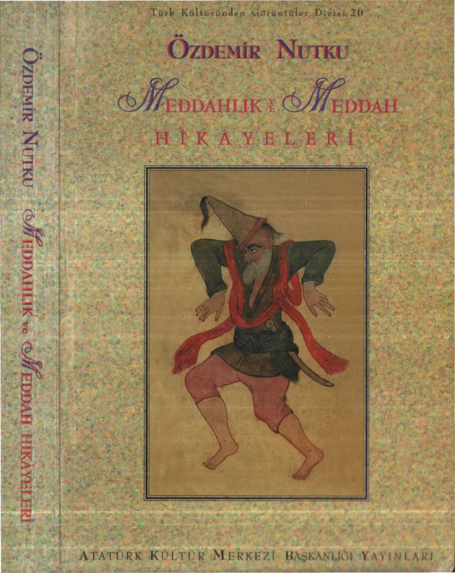 Meddahlık ve Meddah Hikayeleri AKMB Yayınları kitap kapağı