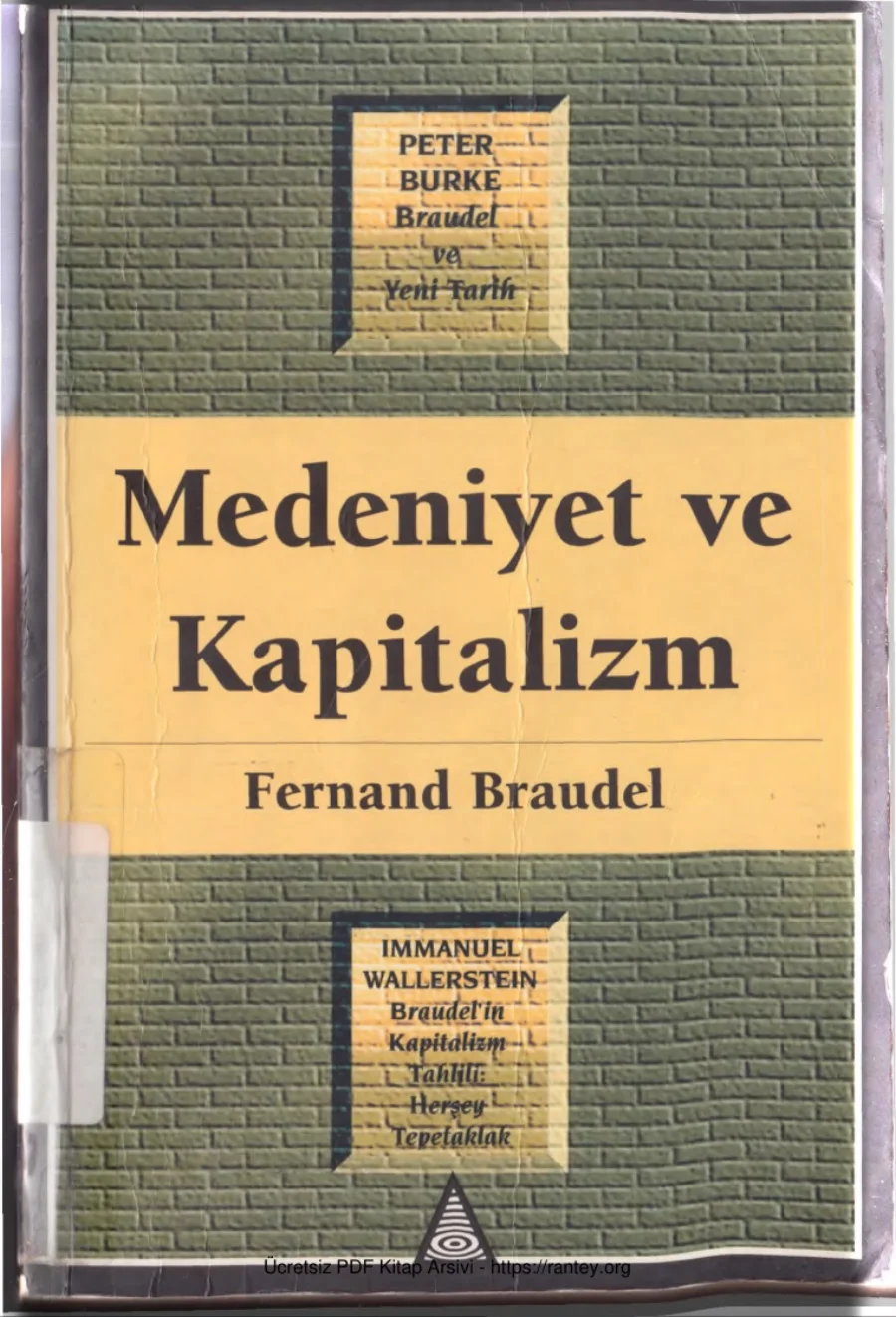 Medeniyet ve Kapitalizm kapak görseli