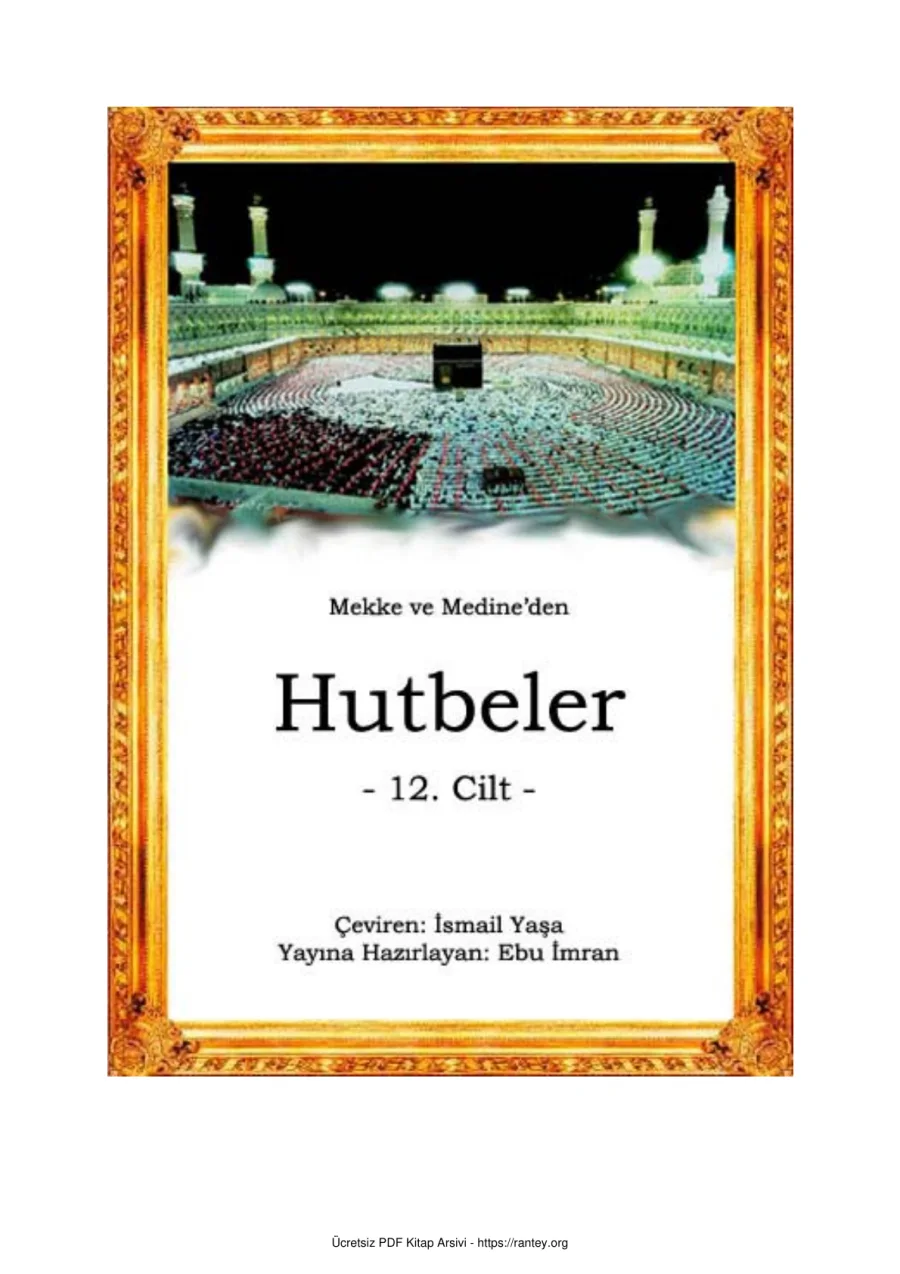 Medine Hutbeleri 12 kapak görseli