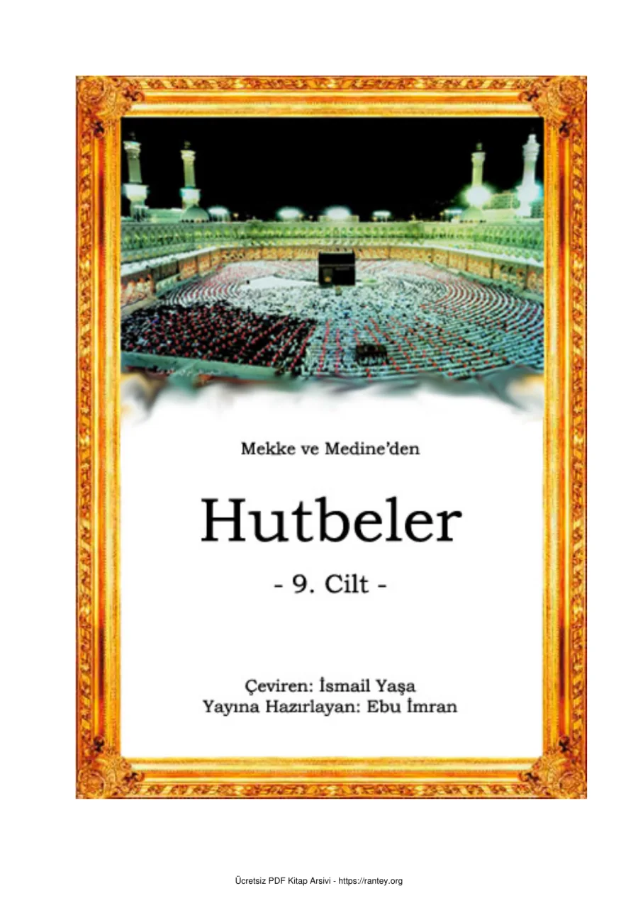Medine Hutbeleri 9 kapak görseli