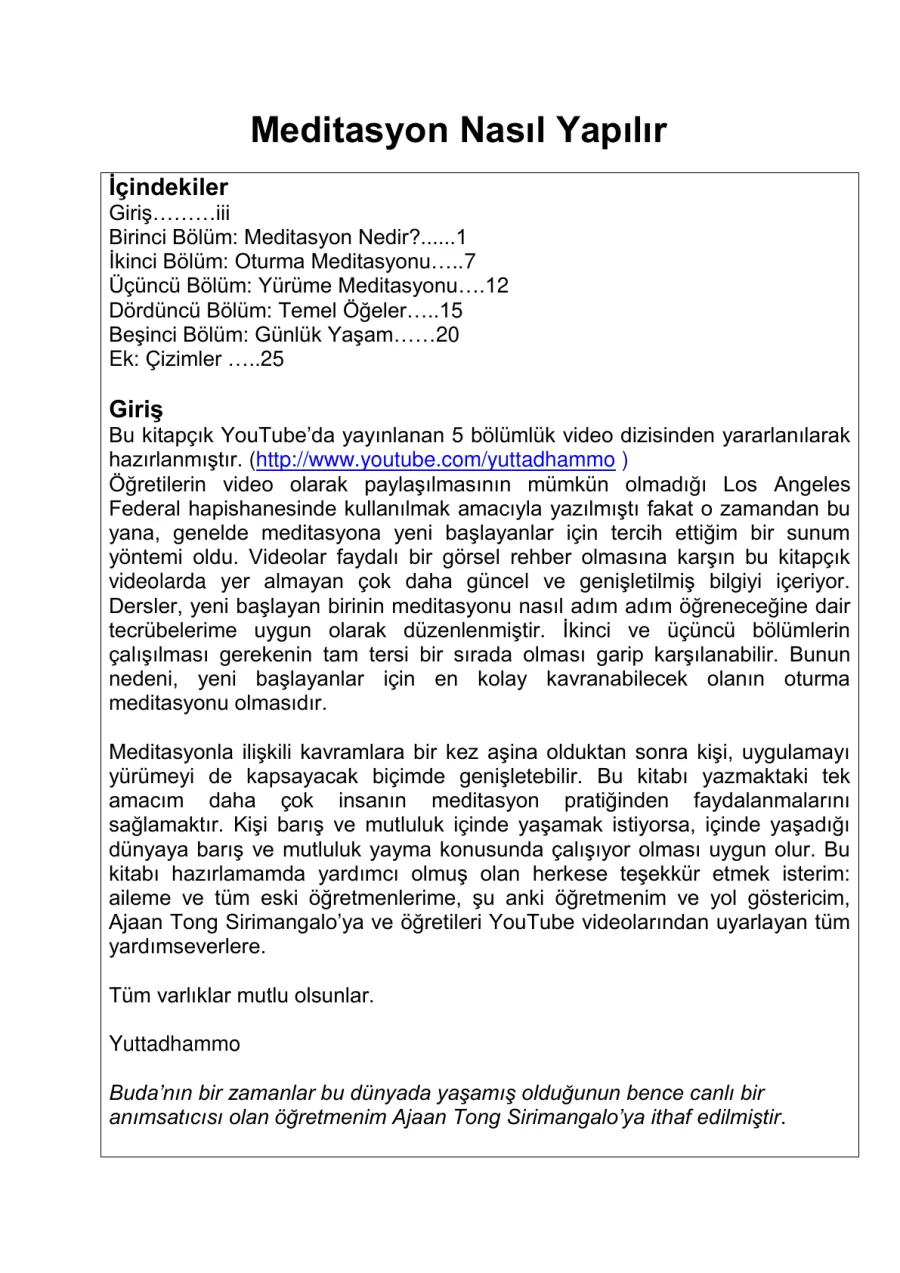 Meditasyon Nasıl Yapılır? PDF kapak görseli