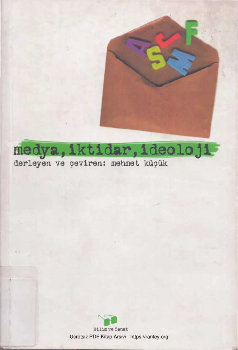 Medya İktidar İdeoloji Bilim ve Sanat Yayınları kapak görseli