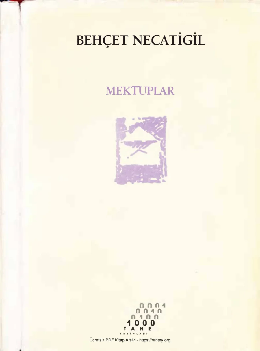 Mektuplar 1000 Tane Yayınları kapak görseli