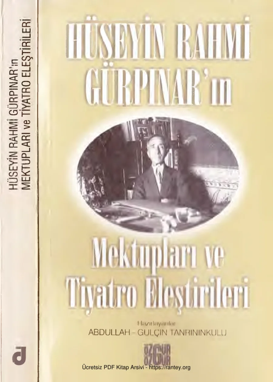 Mektupları ve Tiyatro Eleştirileri kapak görseli