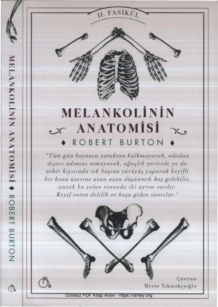 Melankolinin Anatomisi II Fasikül kapak görseli