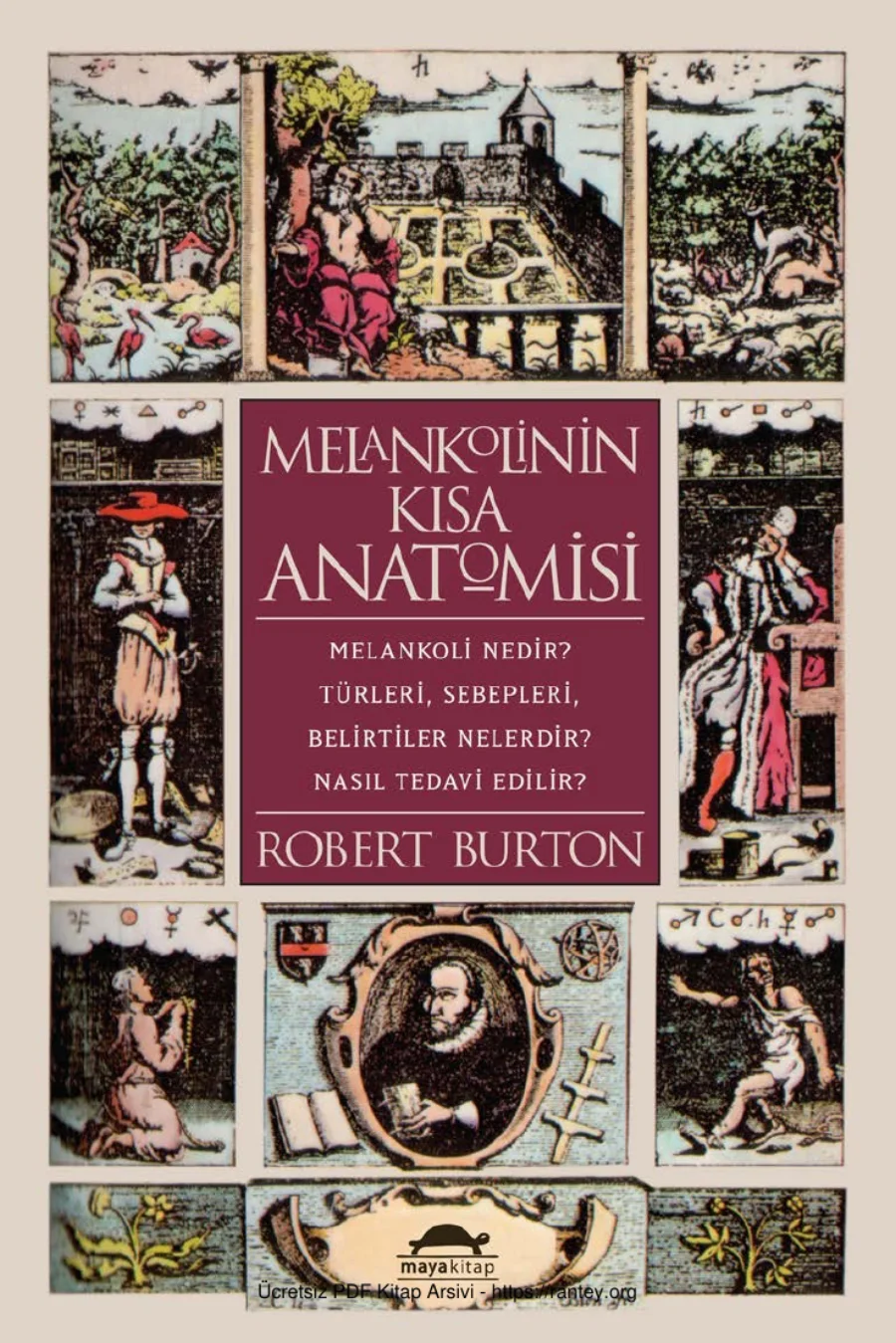 Melankolinin Kısa Anatomisi Maya Kitap kapak görseli