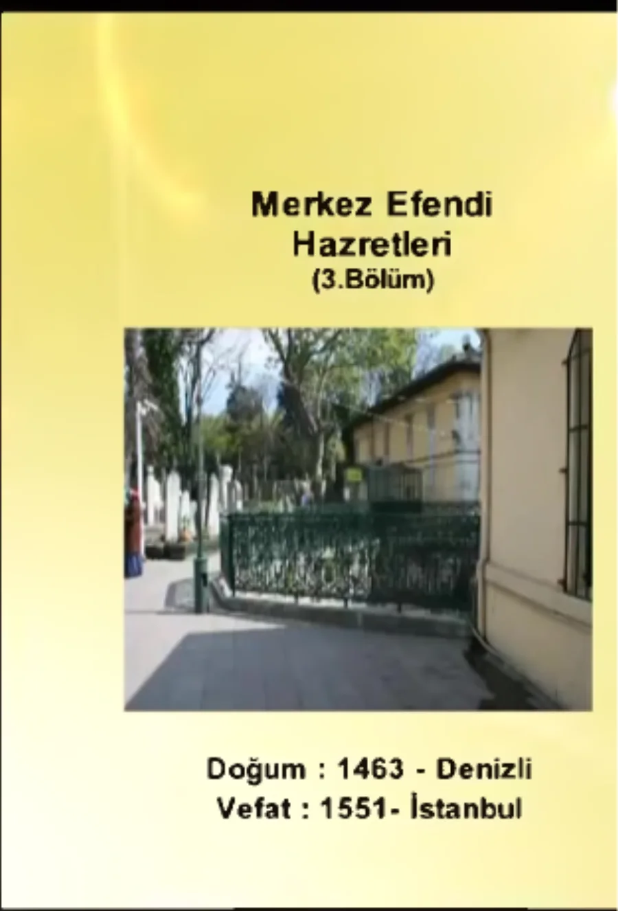 Merkez Efendi 1. Bölüm - Yolumuzu Aydınlatanlar kapak görseli