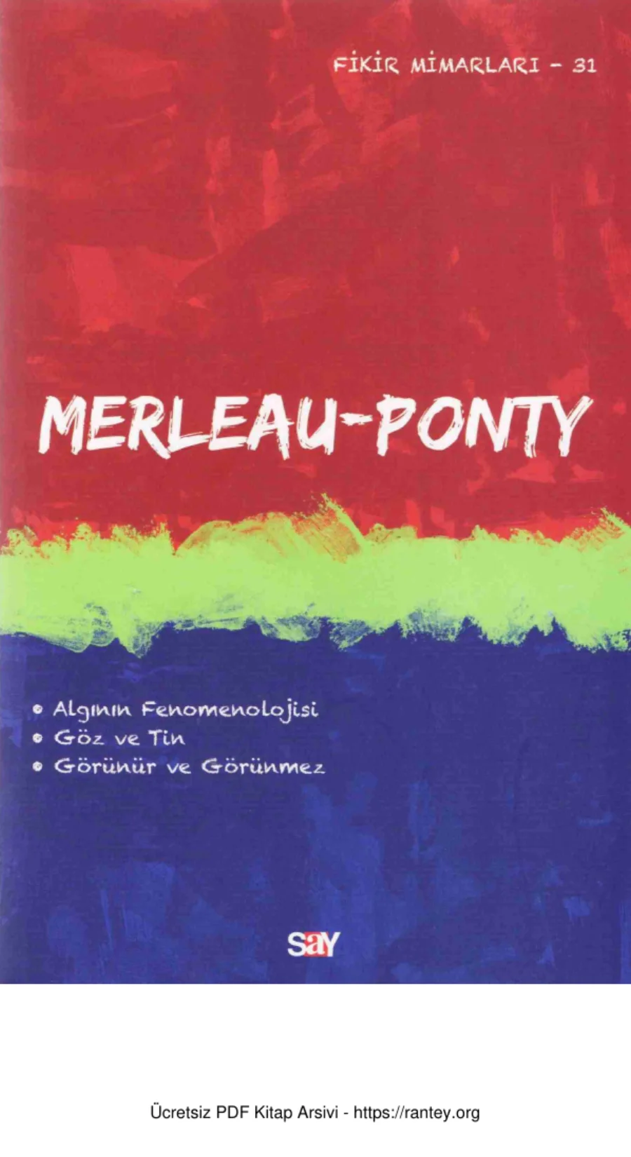 Merleau Ponty kapak görseli
