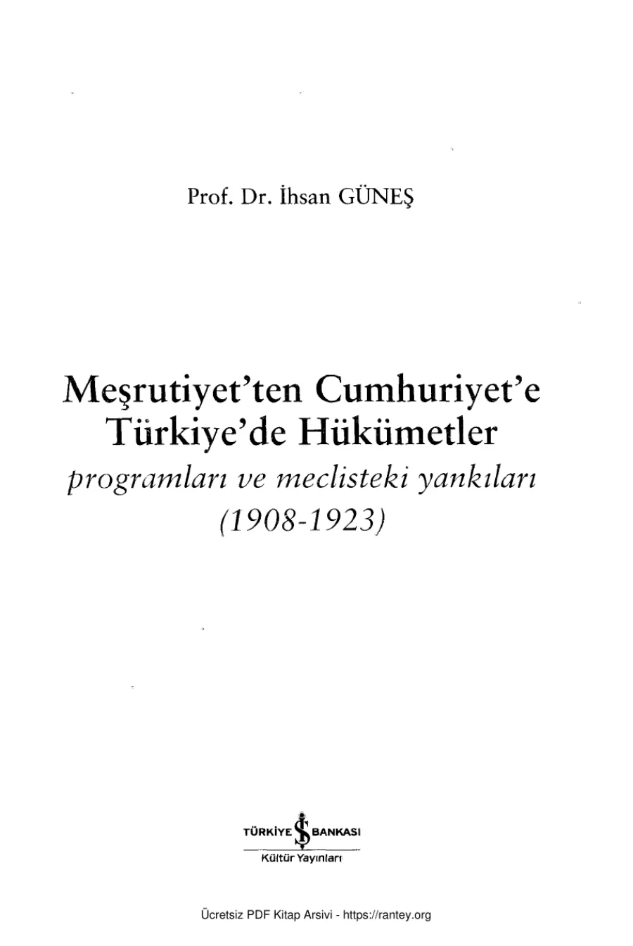 Meşrutiyetten Cumhuriyete Türkiyede kapak görseli