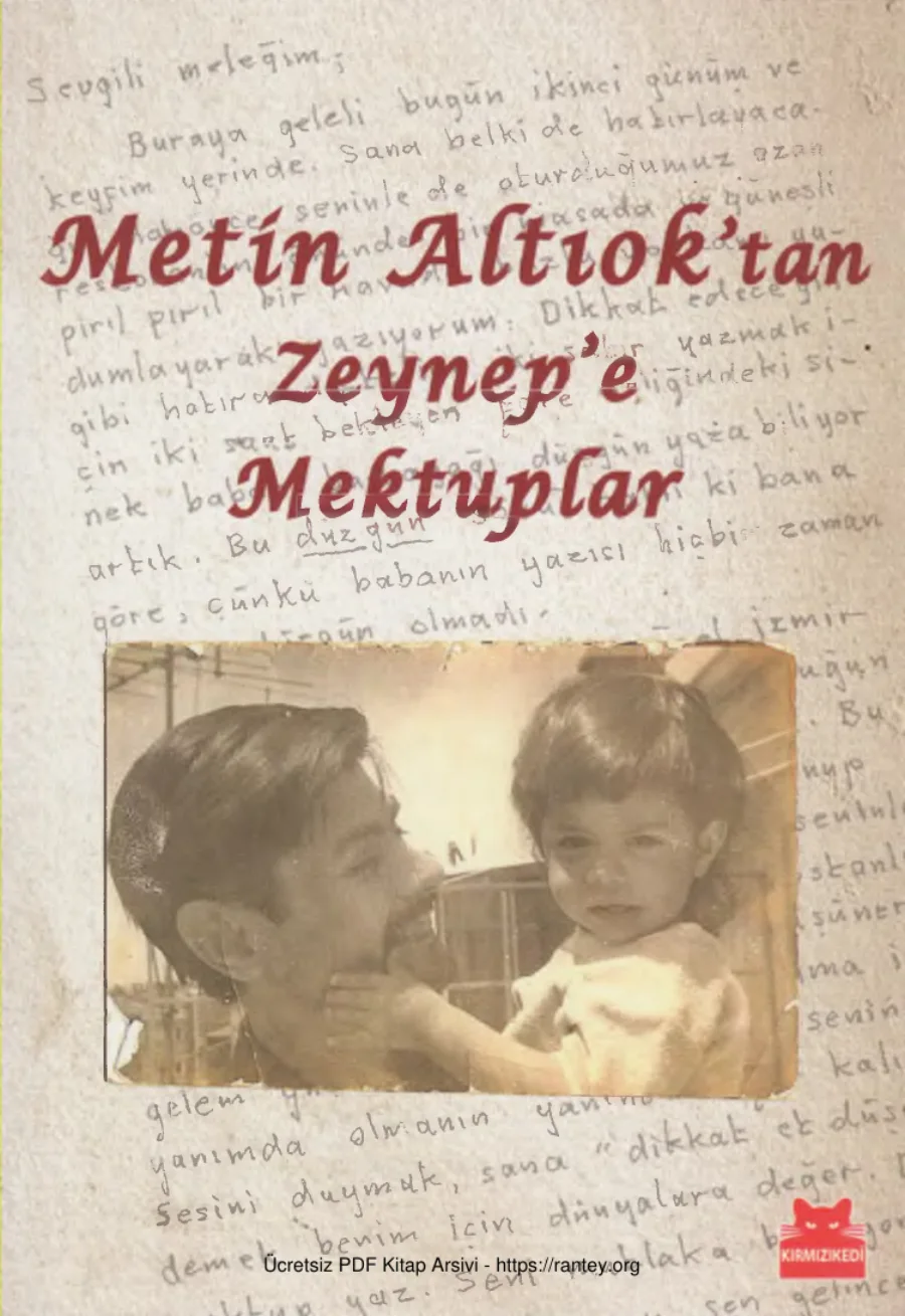 Metin Altıoktan Zeynepe Mektuplar kapak görseli