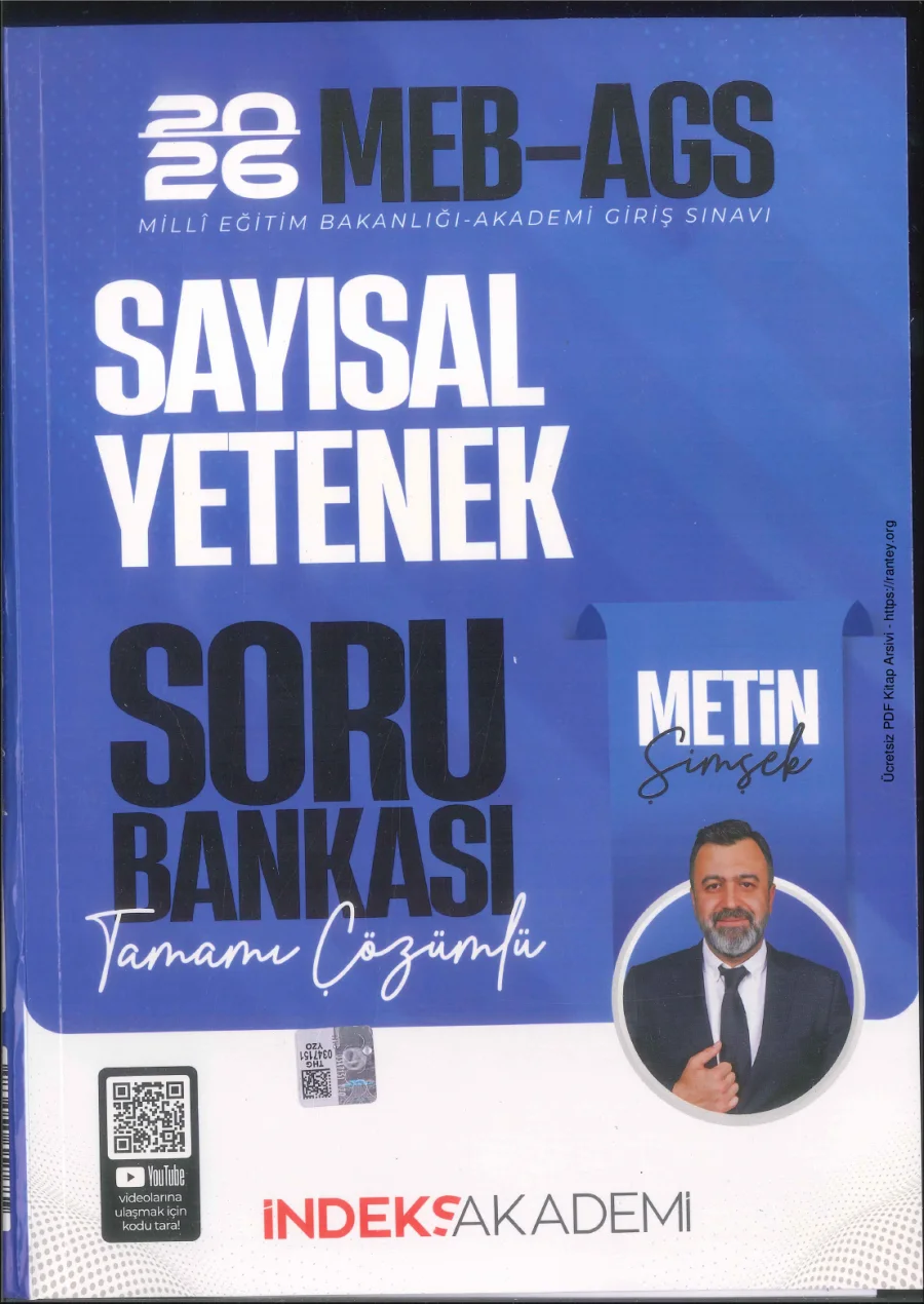 METİN ŞİMŞEK MEB AGS MATEMATİK SB 2026 kapak görseli