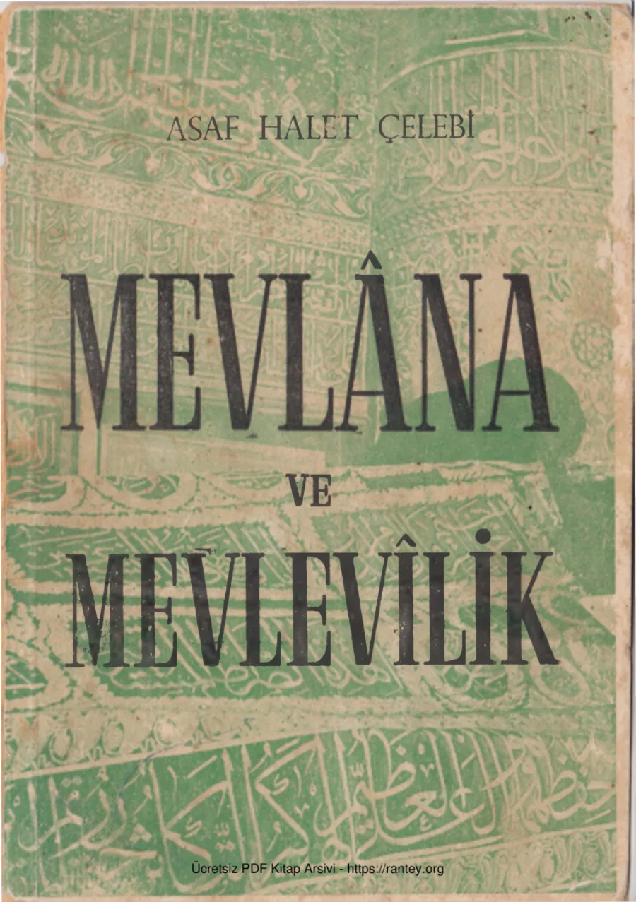 Mevlana ve Mevlevilik kapak görseli