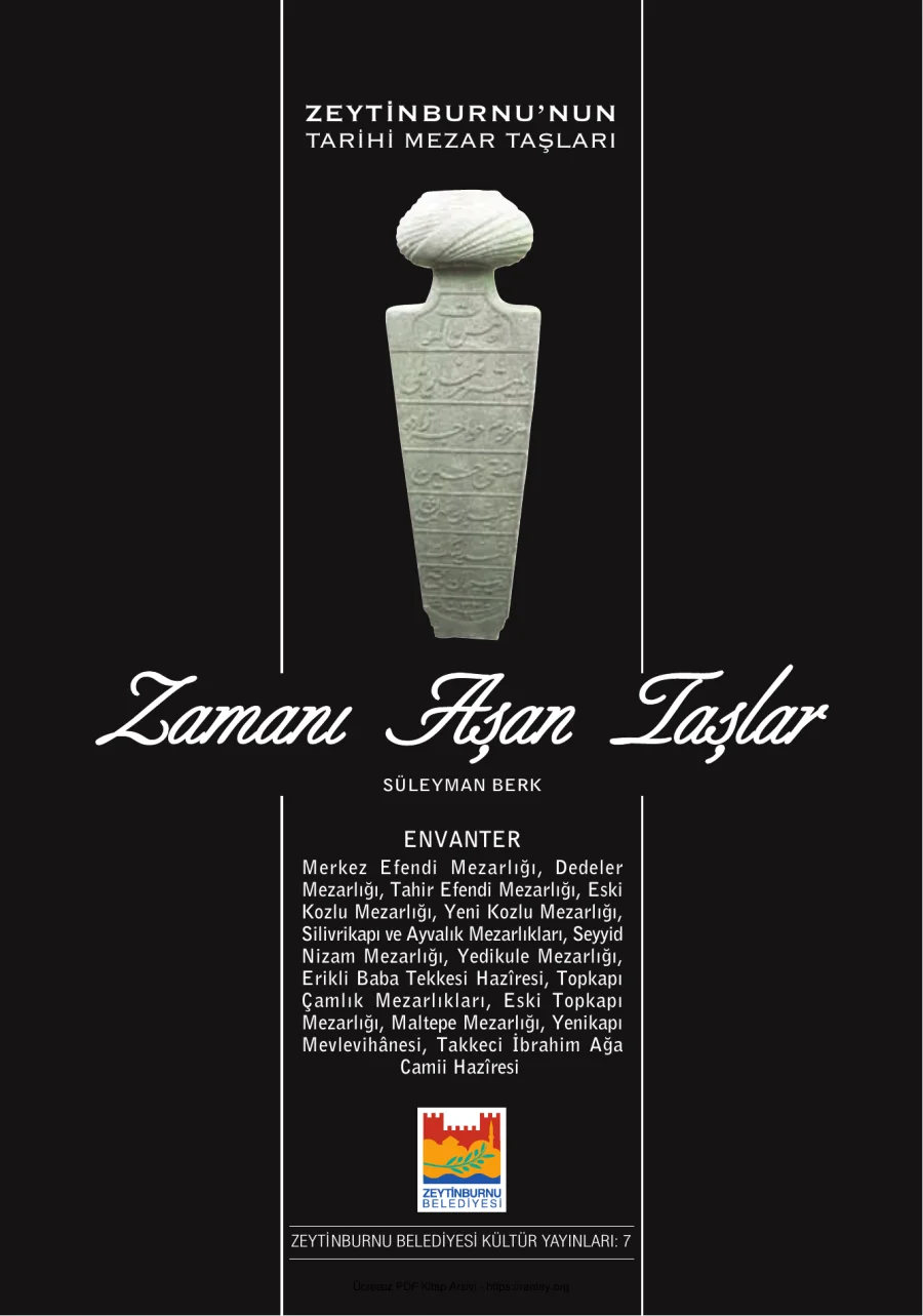 Mezar Taşları Envanter Zeytinburnu Belediyesi Yayınları kapak görseli