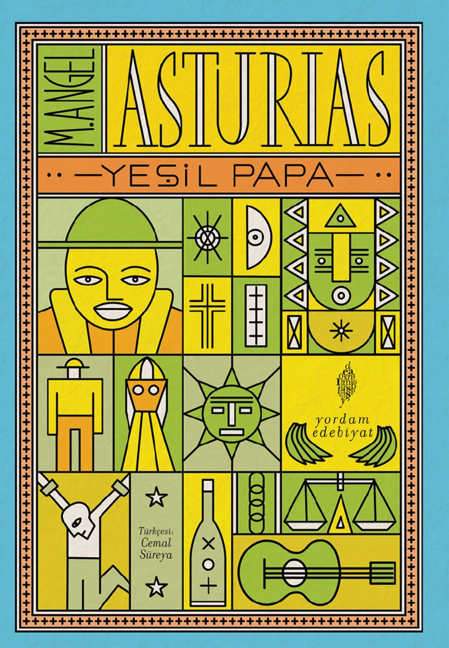 Miguel Angel Asturias Yeşil Papa kapak görseli