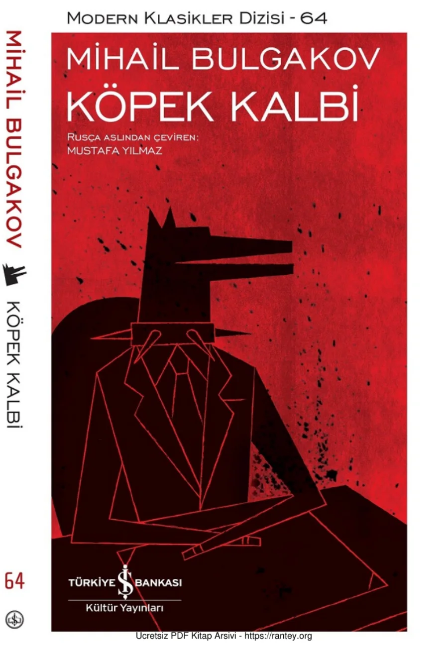 Mihail A Bulgakov Köpek Kalbi kapak görseli