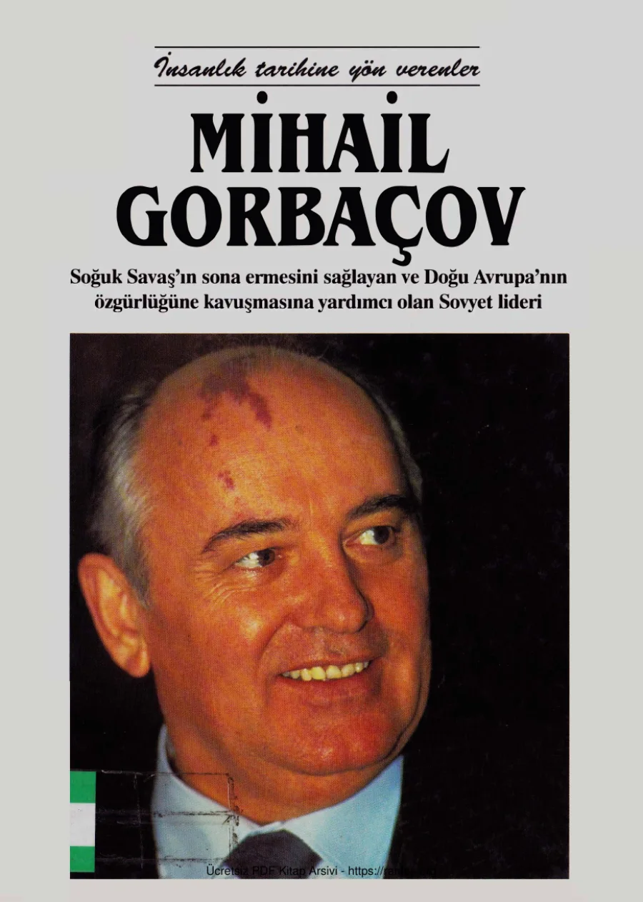 Mihail Gorbaçov İlk kapak görseli