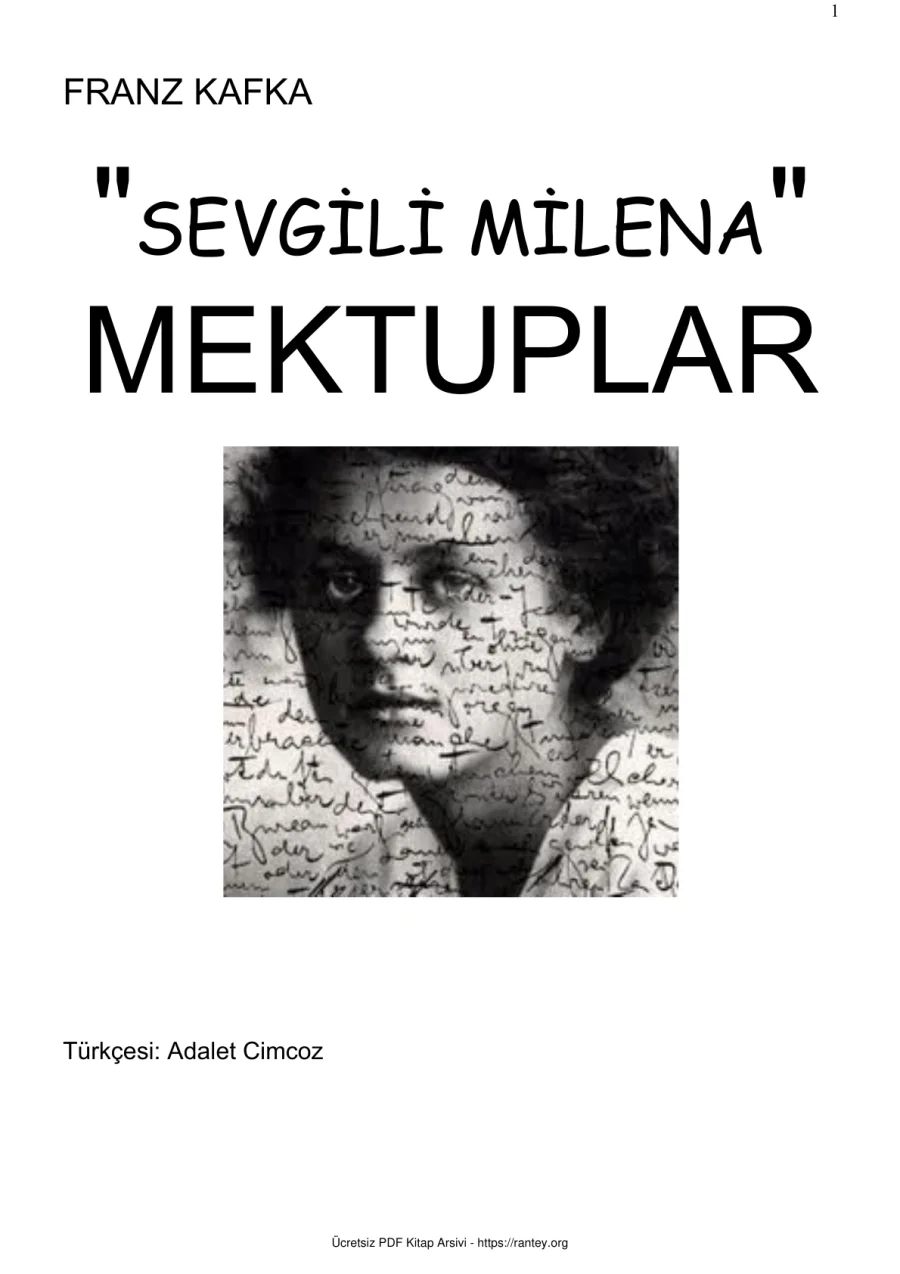 Milena ya Mektuplar kapak görseli