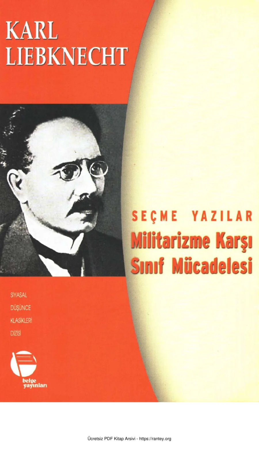 Militarizme Karşı Sınıf Mücadelesi Seçme Yazılar kapak görseli