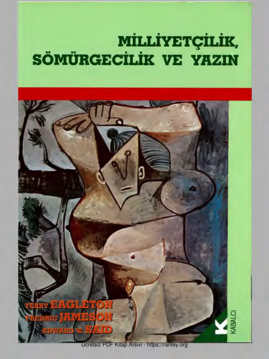 Milliyetçilik Sömürgecilik ve Yazın kapak görseli