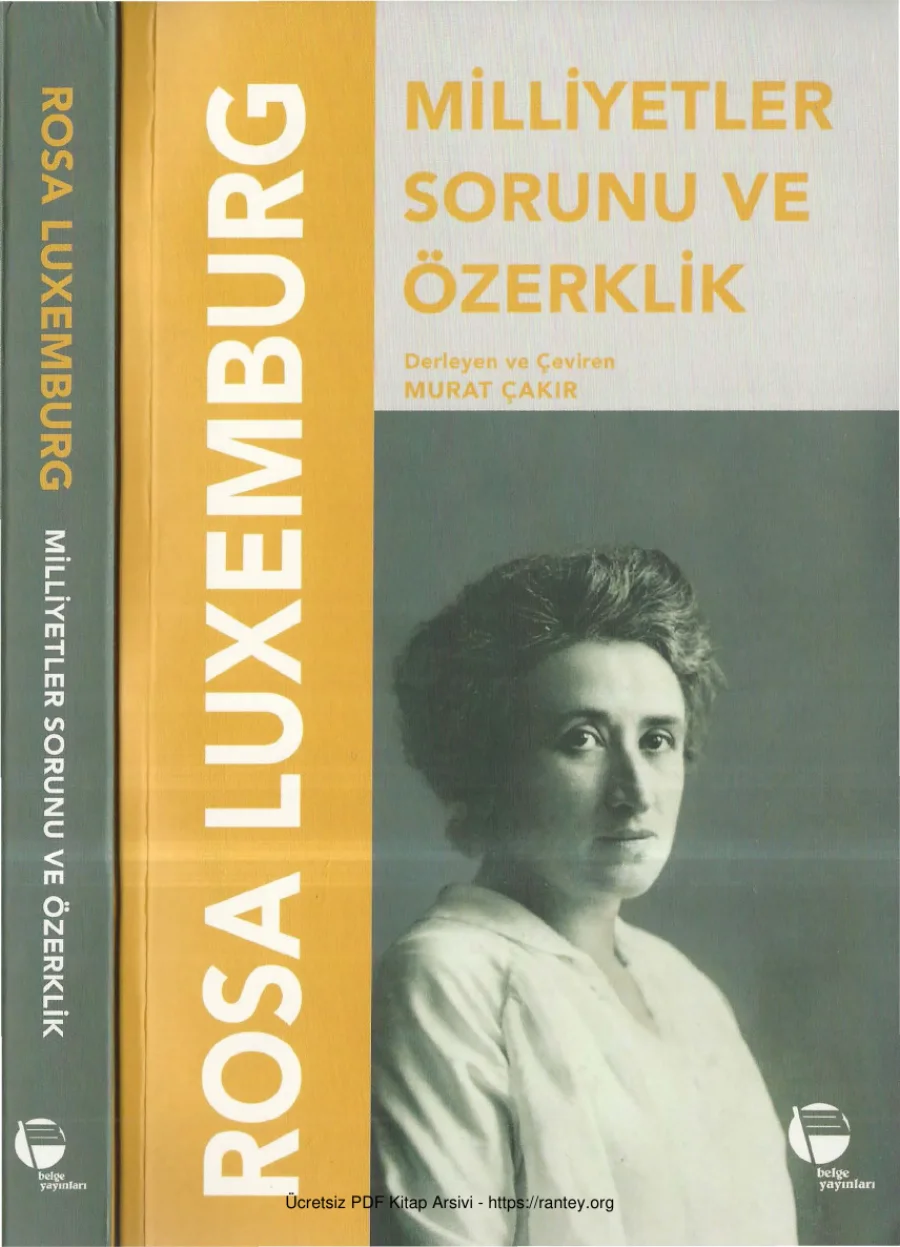 Milliyetler Sorunu ve Özerklik kapak görseli