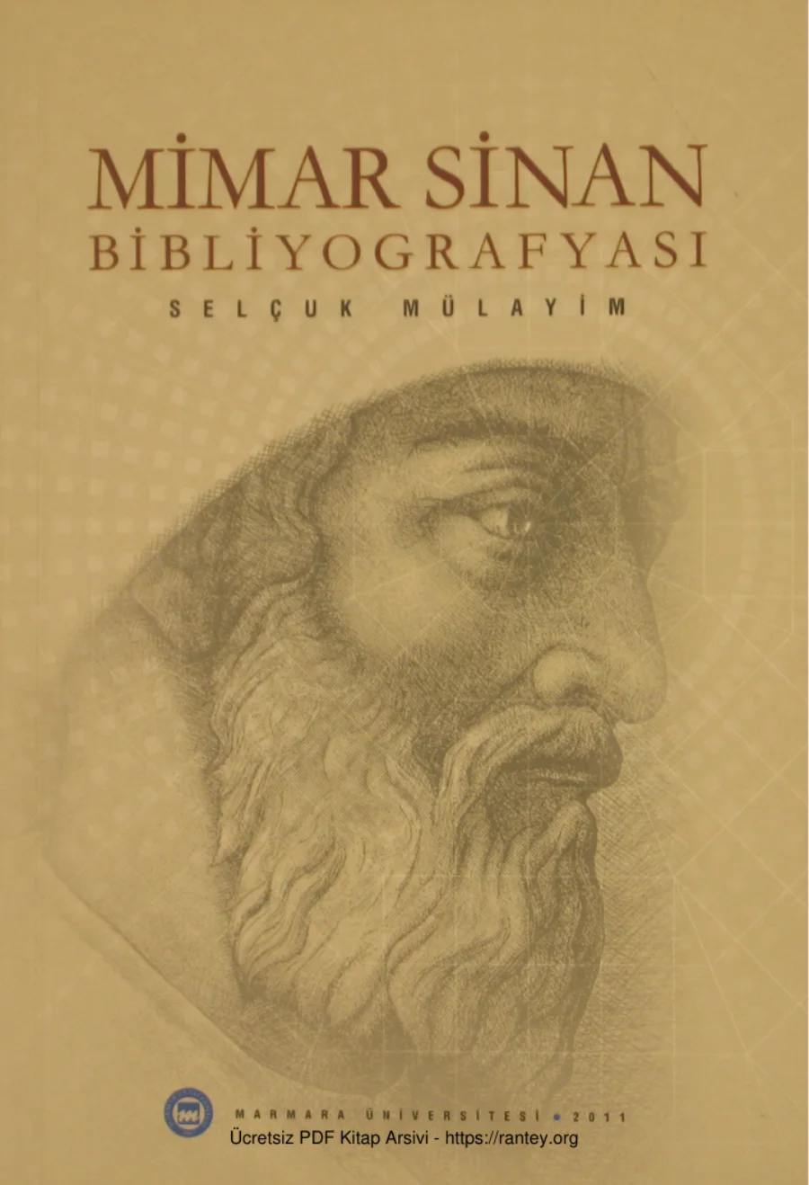 Mimar Sinan Bibliyografyası Marmara Üniversitesi Yayınları kapak görseli