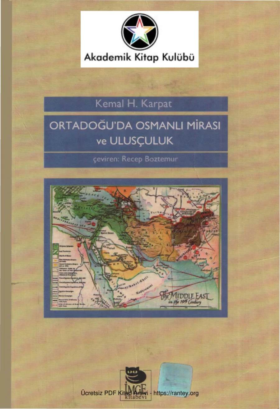 Mirası ve Ulusçuluk Kemal H Karpat kapak görseli