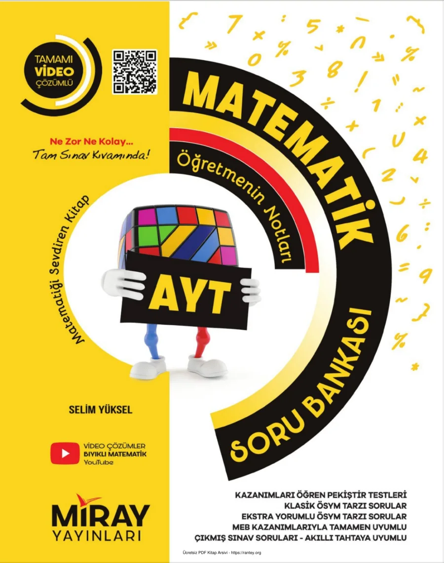 MİRAY AYT MATEMATİK SB 2024 kapak görseli