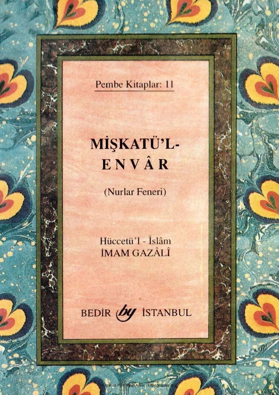 Mişkatül Envar kapak görseli