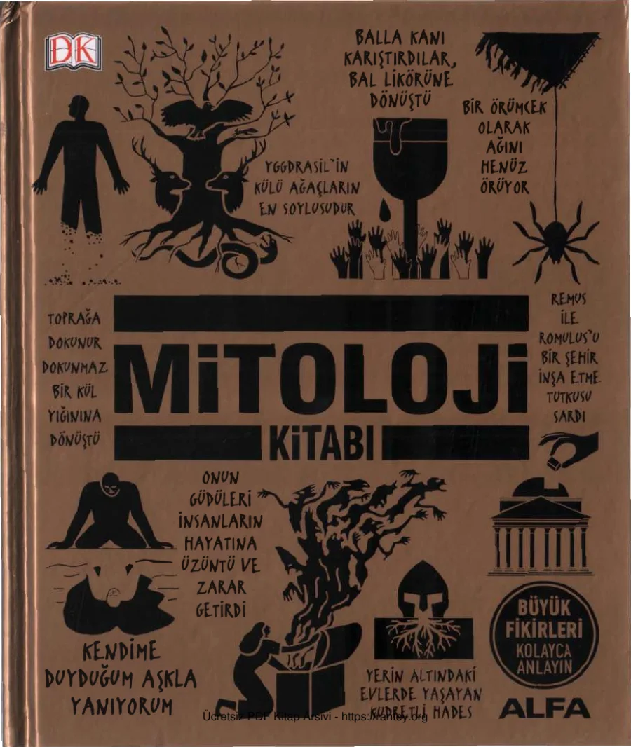 Mitoloji Kitabı kapak görseli