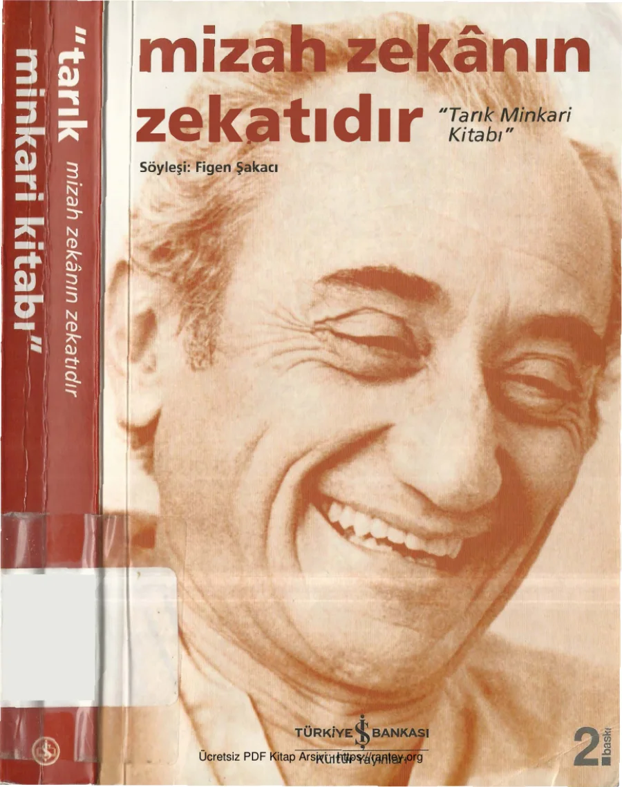 Mizah Zekanın Zekatıdır Tarık Minkari Kitabı kapak görseli