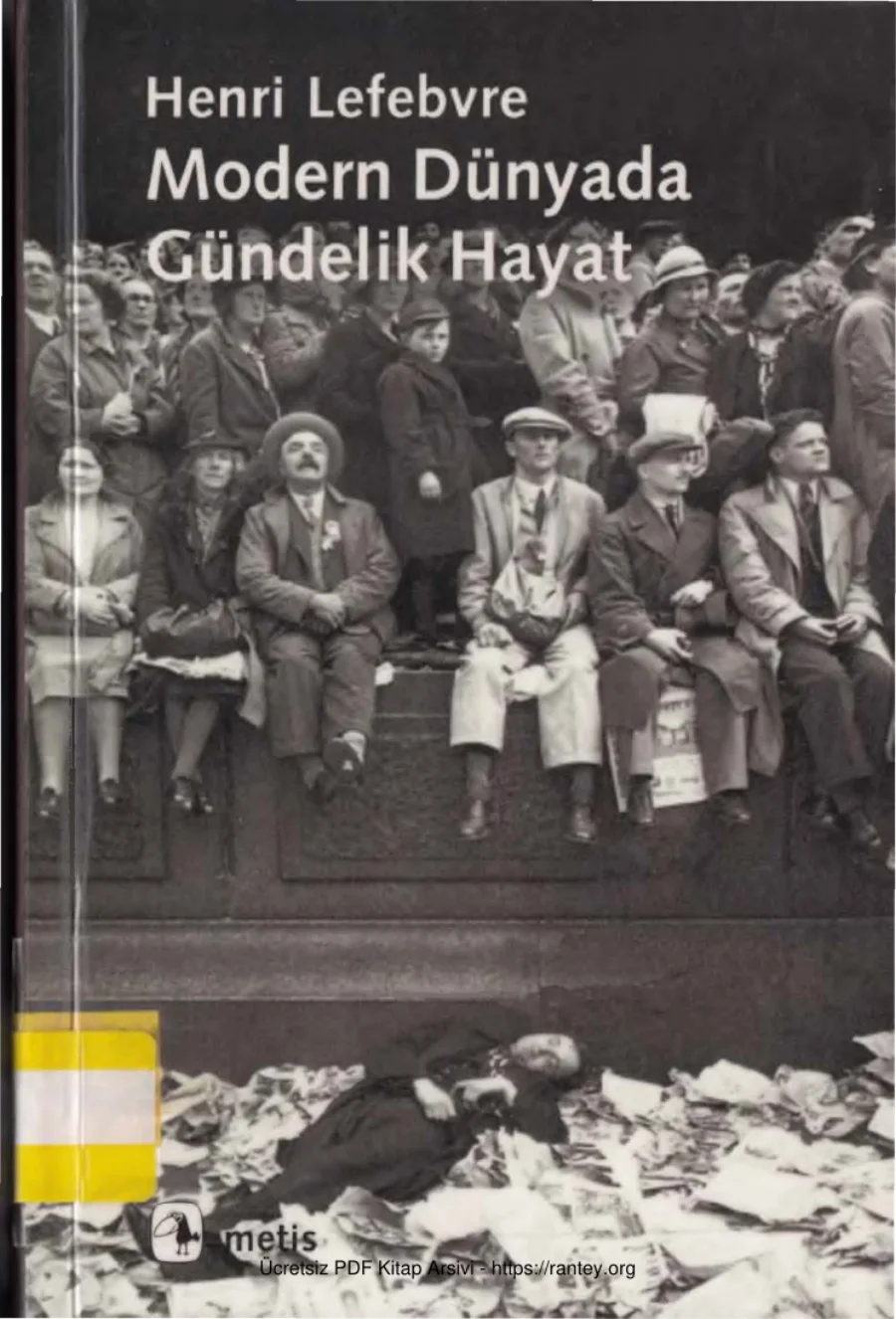 Modern Dünyada Gündelik Hayat Metis Yayınları kapak görseli