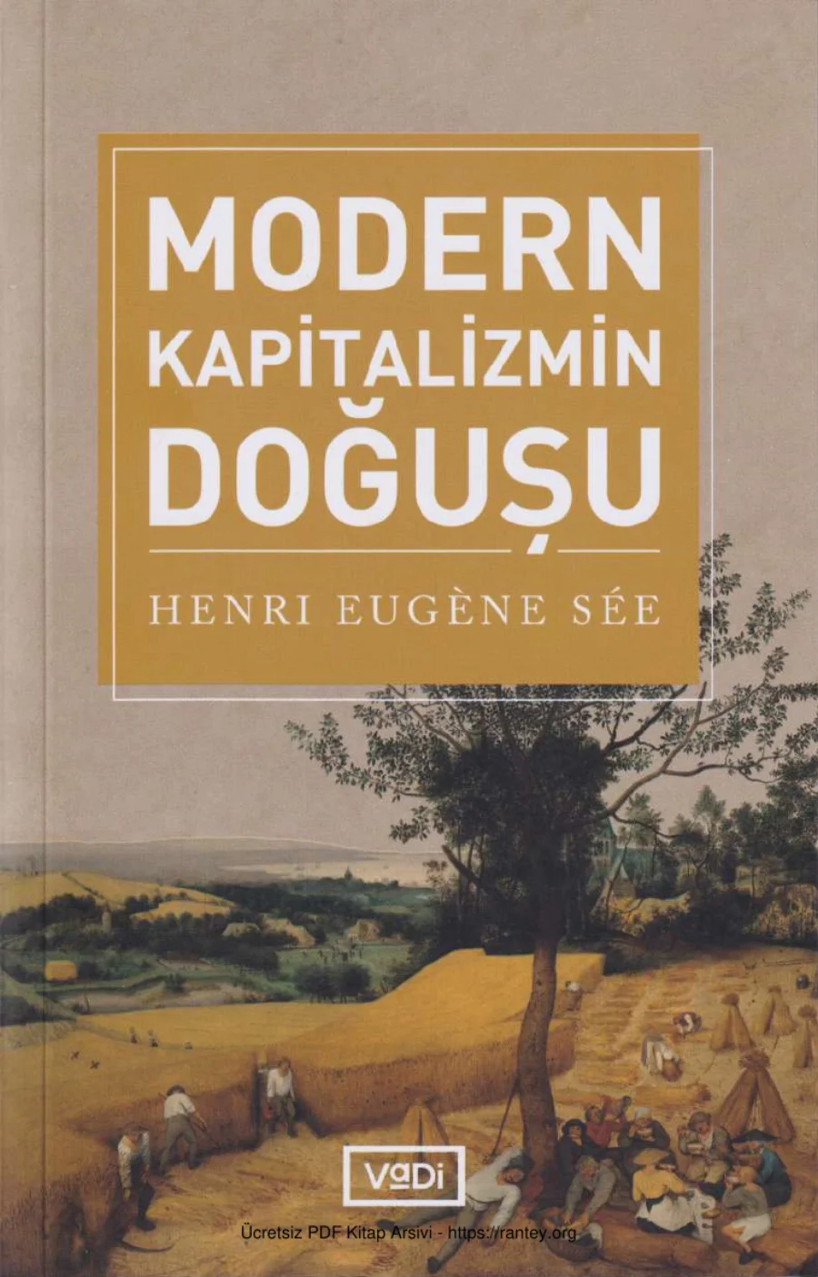 Modern Kapitalizmin Doğuşu kapak görseli