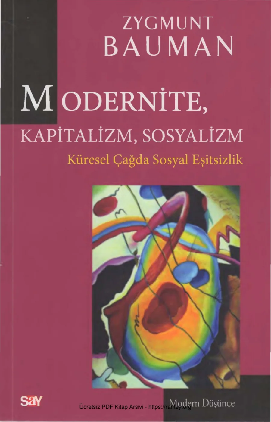 Modernite Kapitalizm Sosyalizm kapak görseli