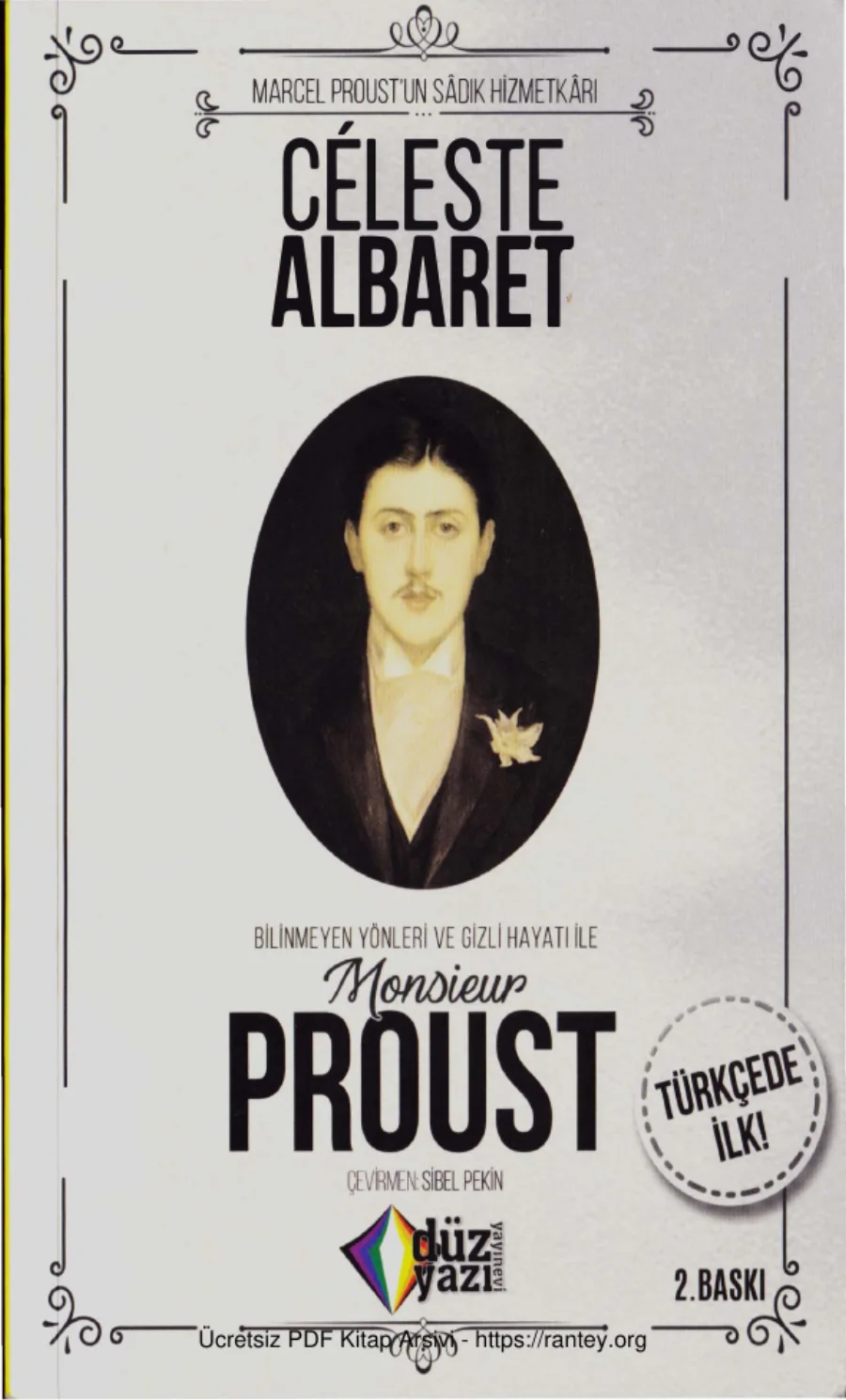 Monsieur Proust Düz Yazı Yayınları kapak görseli
