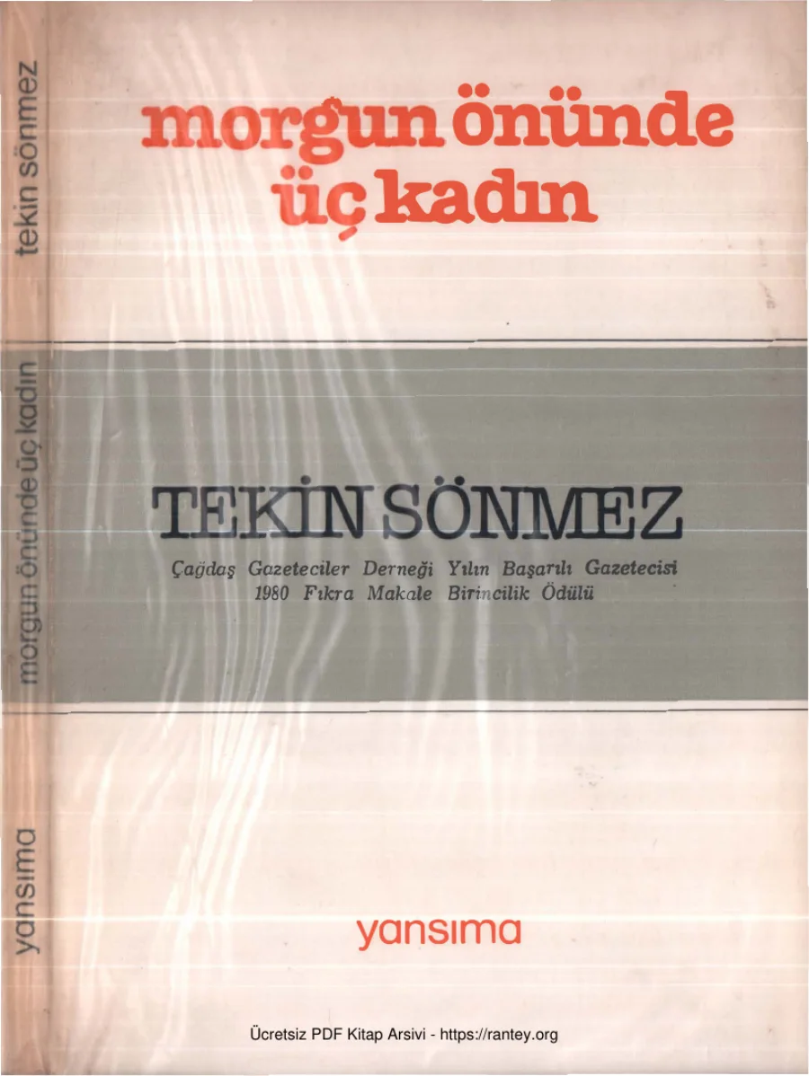 Morgun Önünde Üç Kadın kapak görseli