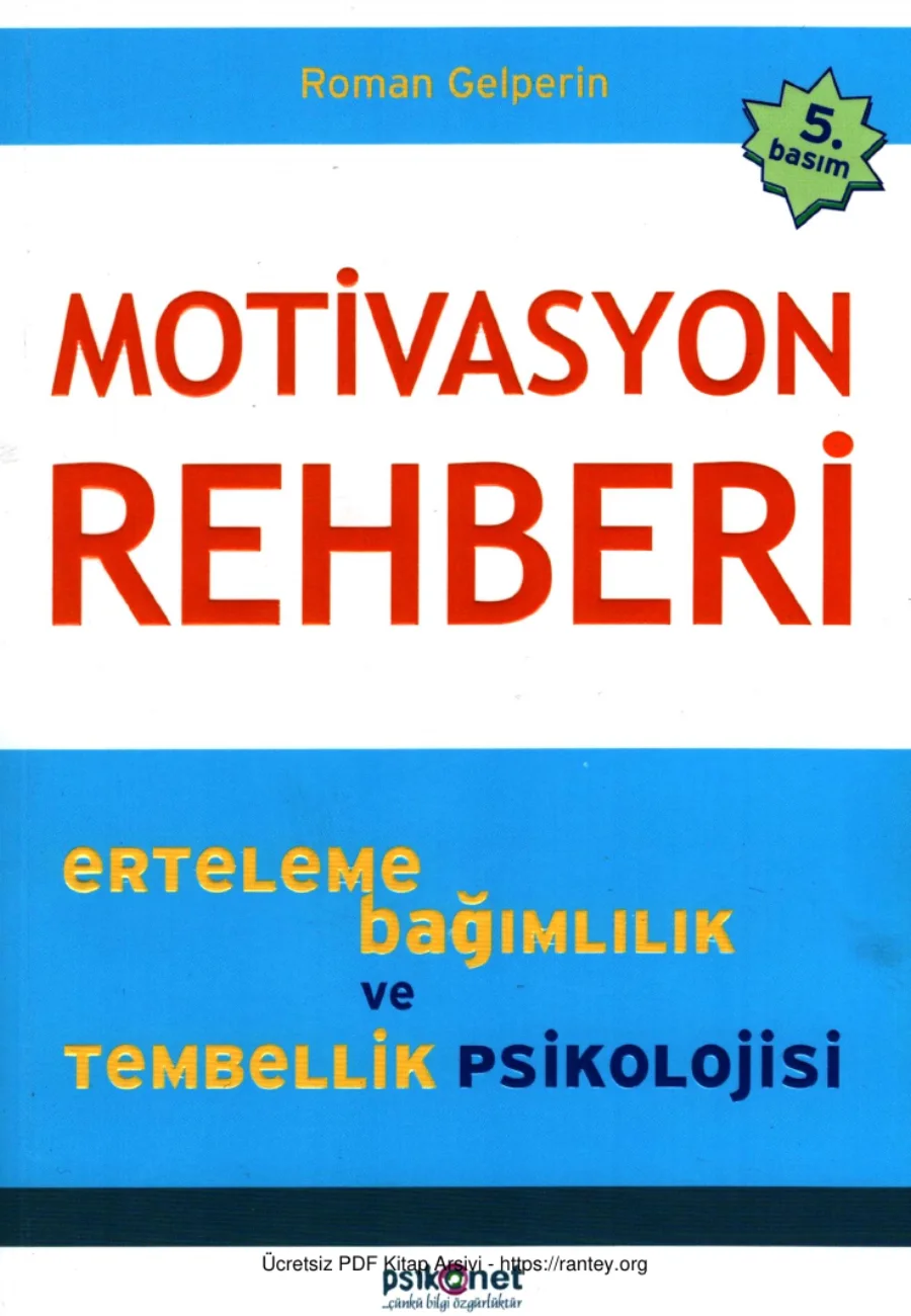 Motivasyon Rehberi kapak görseli